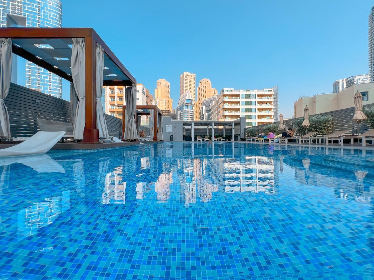 Fam Living - Marina Marvel - Studio Apartment With Breathtaking Views In Studio One Tower Дубай Экстерьер фото